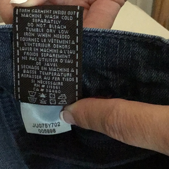 7 for all mankind woman’s bootcut jeans size 25 - Picture 5 of 6